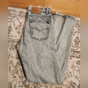 Levi's 505 Vintage 80s 90s? Jeans Acid Wash Grunge Rodeo Cowgirl Rocker Biker